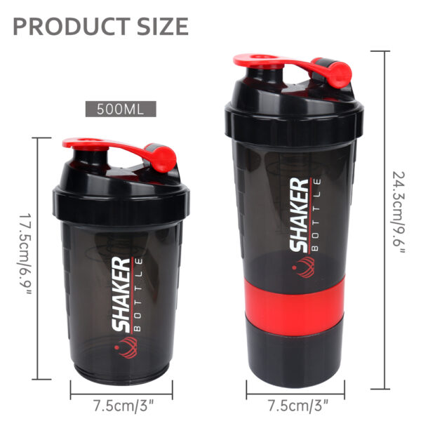 protein shake bottle
